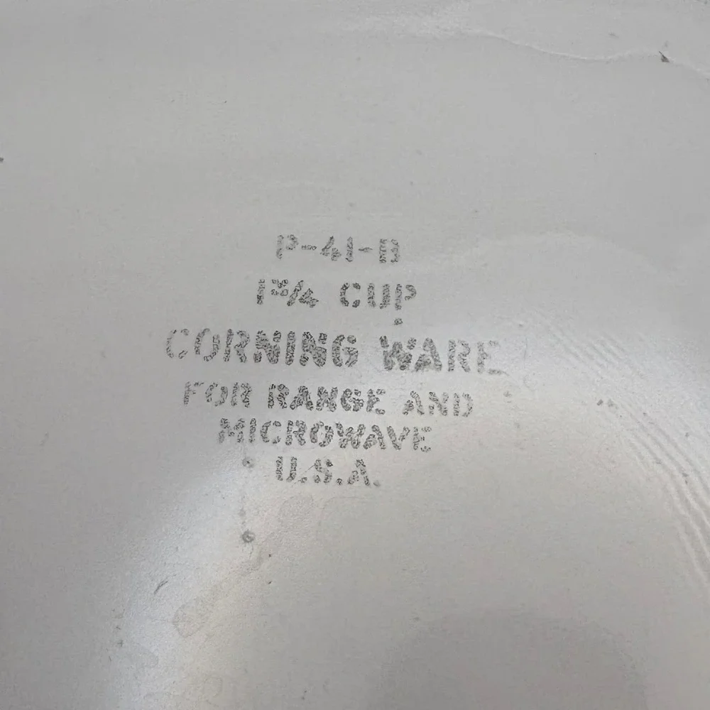 Vtg Corning Ware Blue Cornflower P-41 Petite Pan Casserole Set 3 W/ Lids‎ 1.75 C